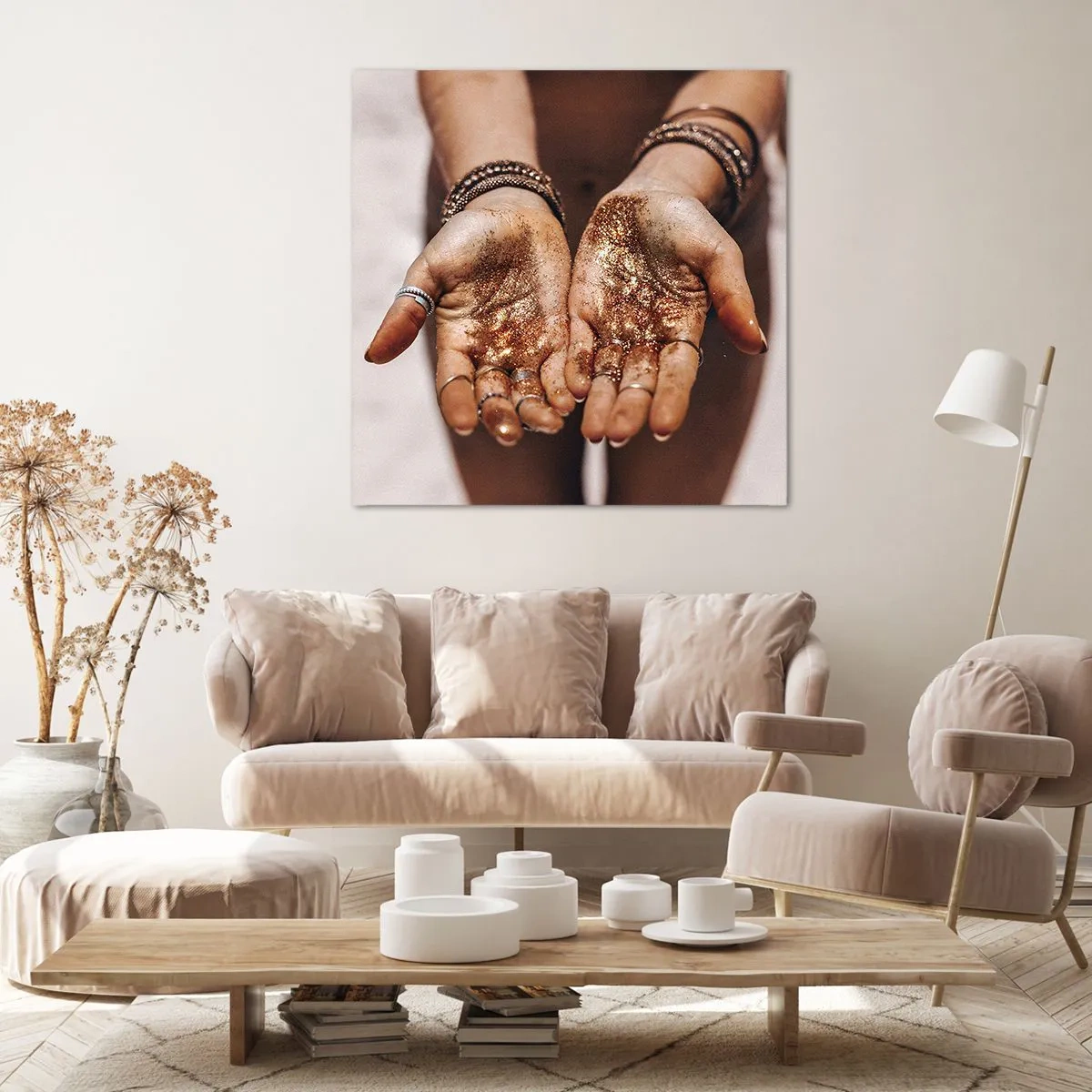 Obraz na płótnie - Dar dla ciebie - 60x60 cm