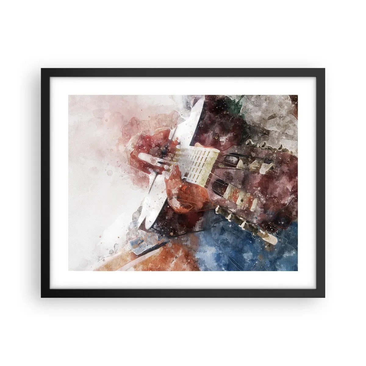 Plakat w czarnej ramie - I co o tym myślisz? - 50x40 cm