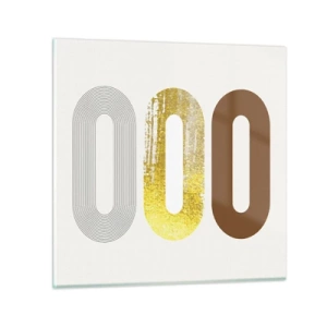 Obraz na szkle - Ooo! - 60x60 cm