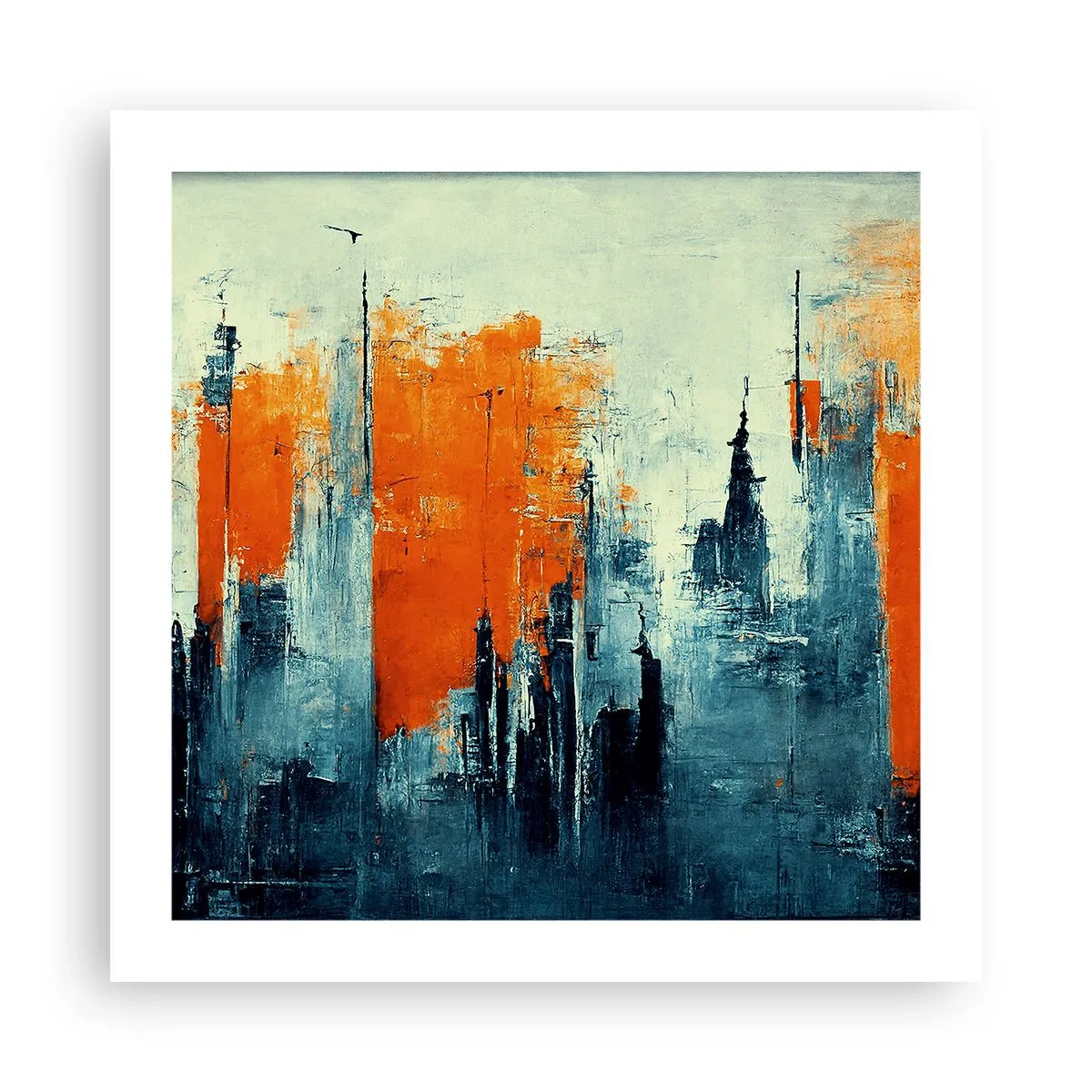 Plakat - Pejzaż nowoczesny - 50x50 cm