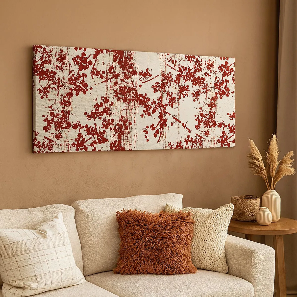 Obraz na płótnie - Jak dawny perkalik - 100x40 cm