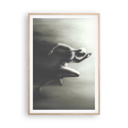 Plakat w ramie jasny dąb - Niepowstrzymany - 70x100 cm