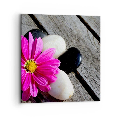 Obraz na płótnie - Odpoczynek na pomoście - 70x70 cm