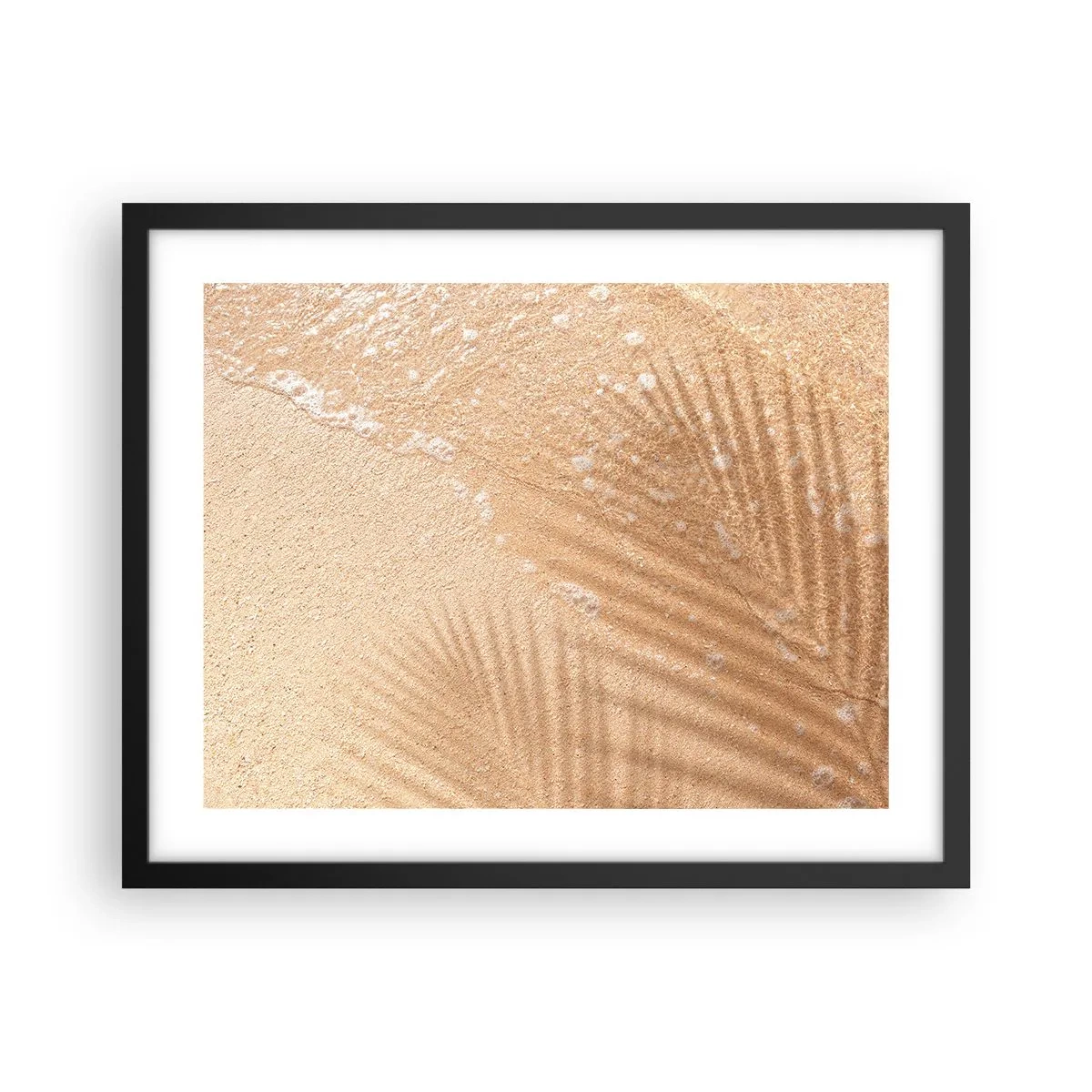 Plakat w czarnej ramie - Cień gorącego lata - 50x40 cm