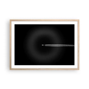 Plakat w ramie jasny dąb - W inny wymiar - 70x50 cm