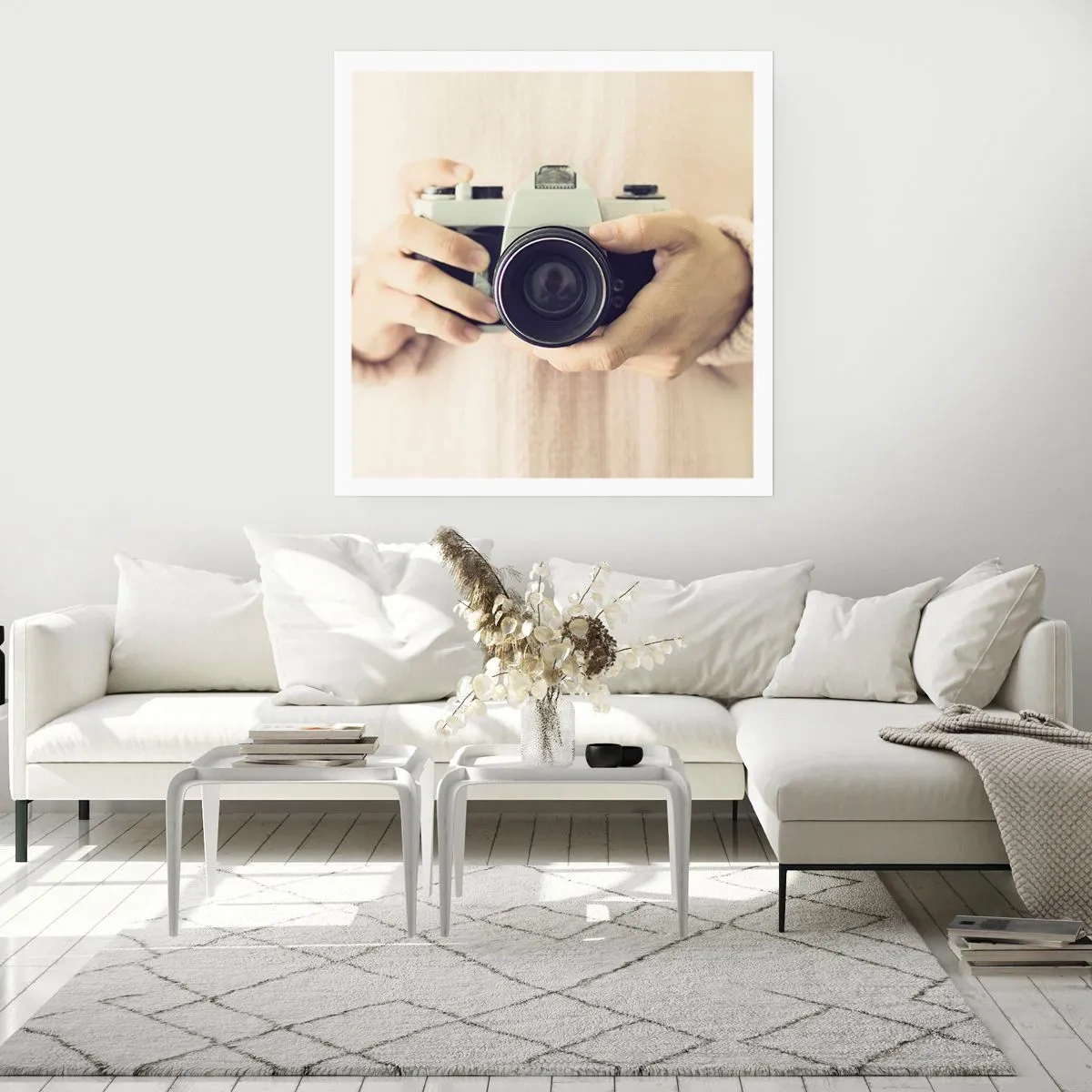 Plakat - By widzieć więcej… - 60x60 cm