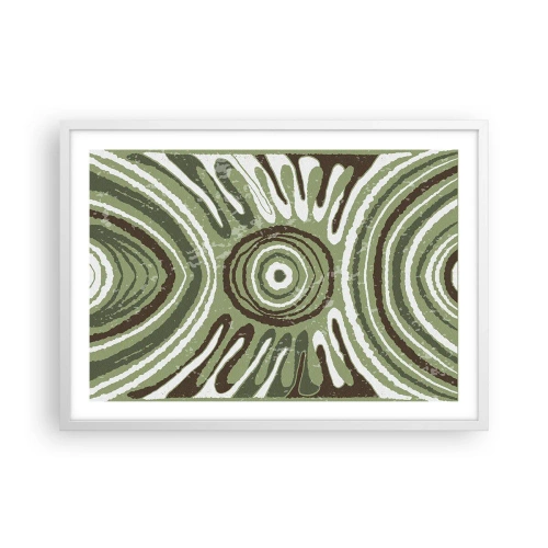 Plakat w białej ramie - Eksplozja emocji - 70x50 cm