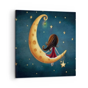 Obraz na płótnie - Pewnego razu… - 60x60 cm