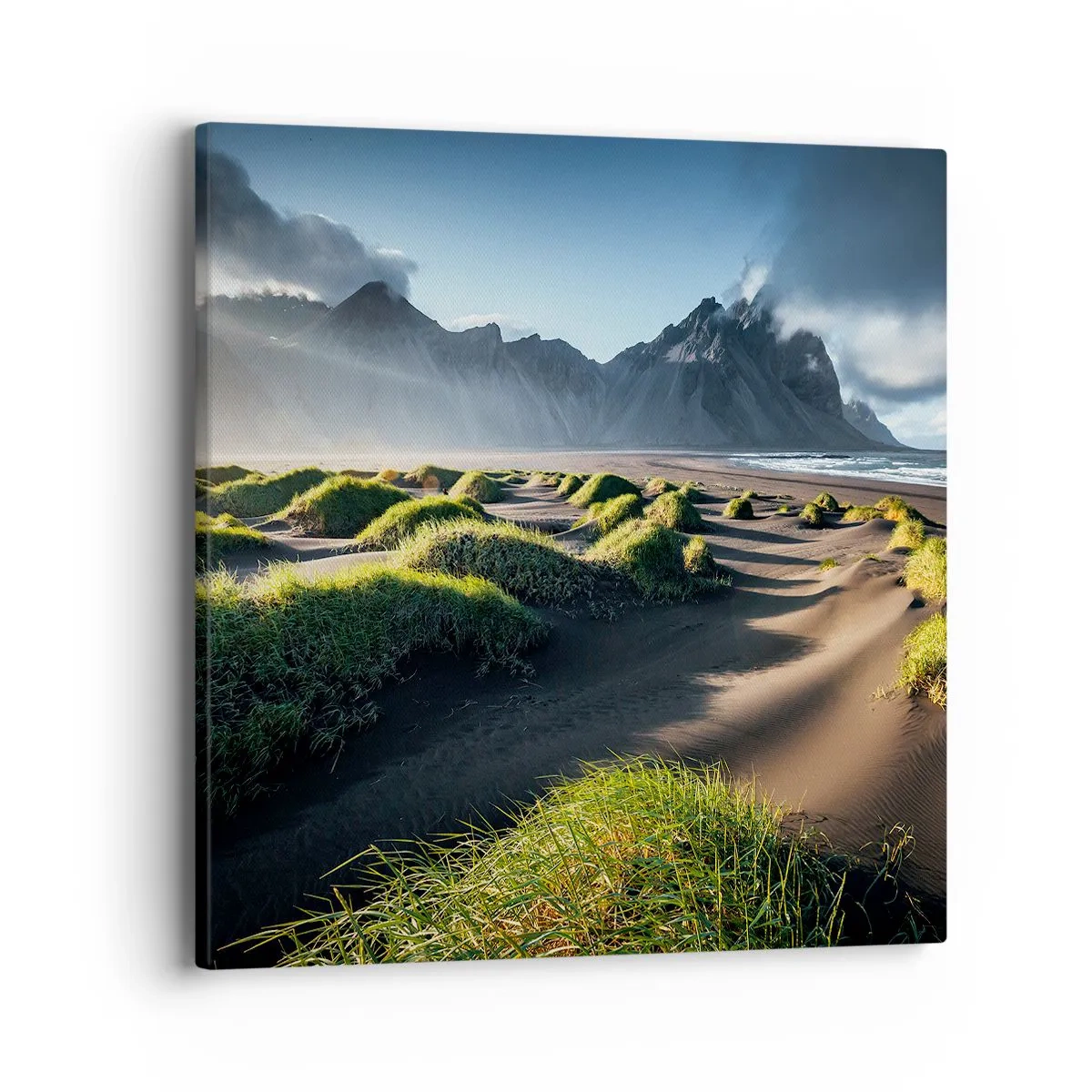 Obraz na płótnie - Harmonia żywiołów - 40x40 cm