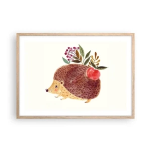 Plakat w ramie jasny dąb - I już mnie lubisz - 70x50 cm