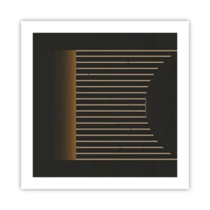 Plakat - Zbadać ciemność - 50x50 cm