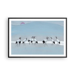 Plakat w czarnej ramie - Po gorącym dniu - 91x61 cm