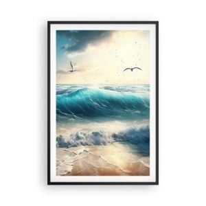 Plakat w czarnej ramie - Szumi tylko dla ciebie - 61x91 cm