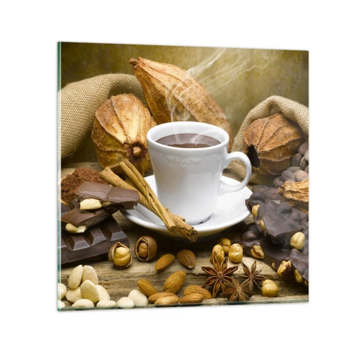 Obraz na szkle - Dla poszukiwaczy wrażeń - 70x70 cm