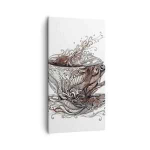 Obraz na płótnie - Herbata dobra na wszystko - 55x100 cm