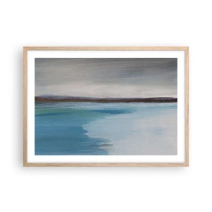 Plakat w ramie jasny dąb - Pejzaż horyzontalny - 70x50 cm