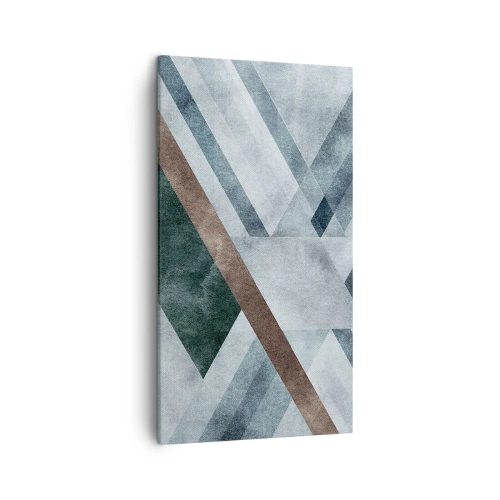 Obraz na płótnie - Wyszukana elegancja geometrii - 45x80 cm