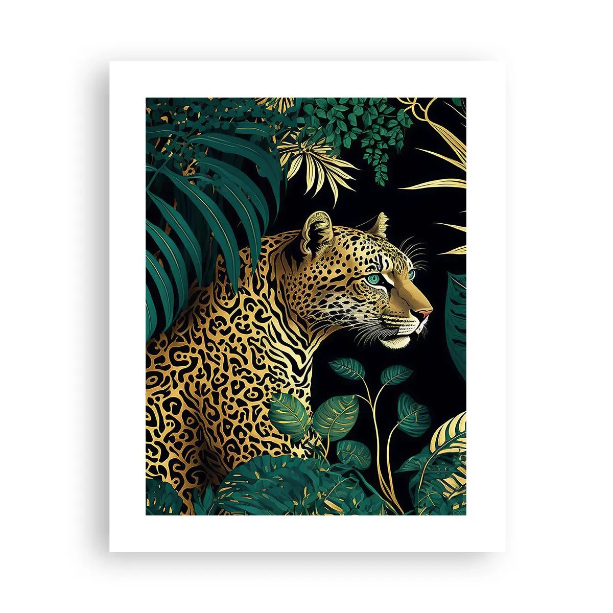 Plakat - Gospodarz w dżungli - 40x50 cm