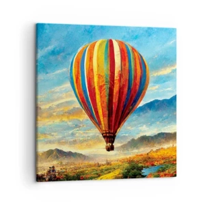 Obraz na płótnie - W ciszy widać więcej - 50x50 cm