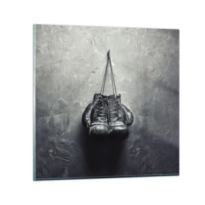 Obraz na szkle - Czas walki i czas pokoju - 50x50 cm