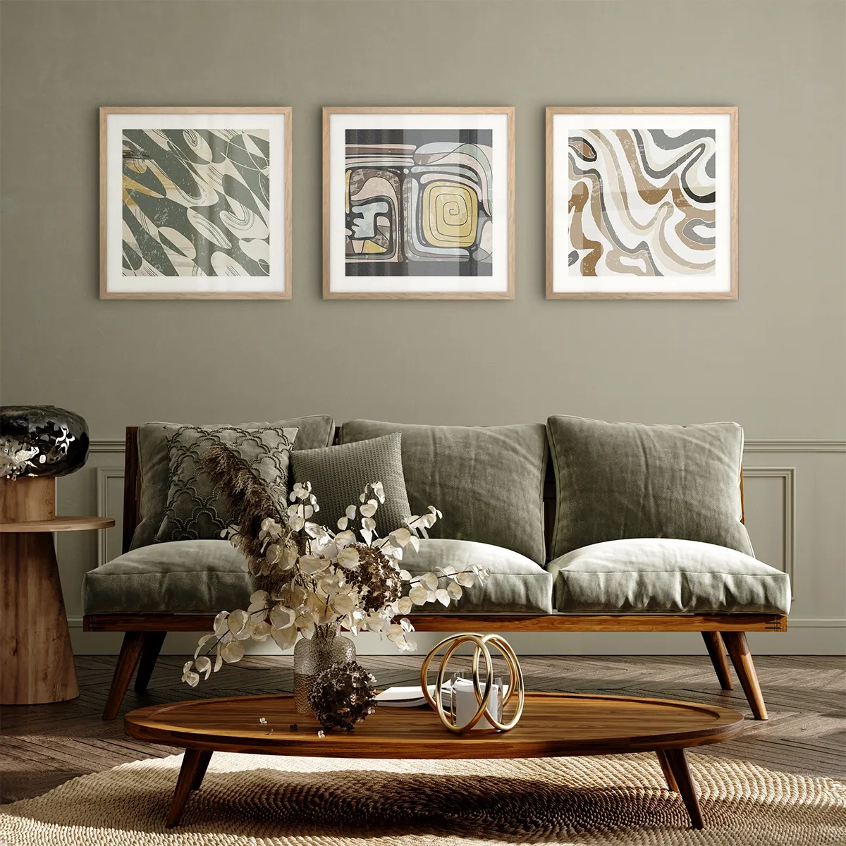 Pistachio haven - Inspiracja do salonu