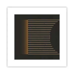 Plakat - Zbadać ciemność - 30x30 cm