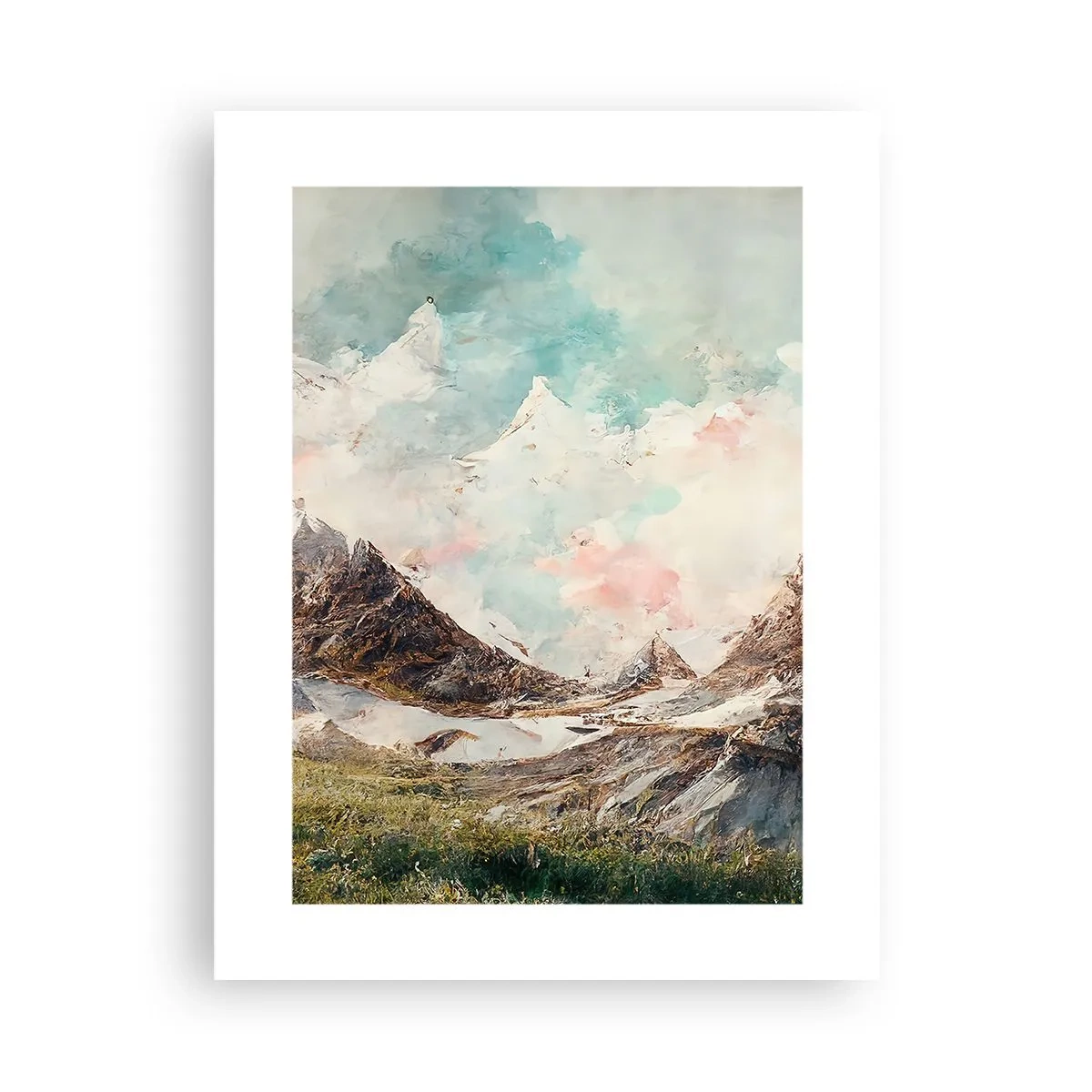 Plakat - Skalne ostrza - 30x40 cm