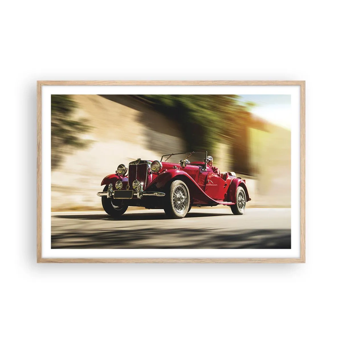 Plakat w ramie jasny dąb - Piękniejszy niż Nike z Samotraki - 91x61 cm