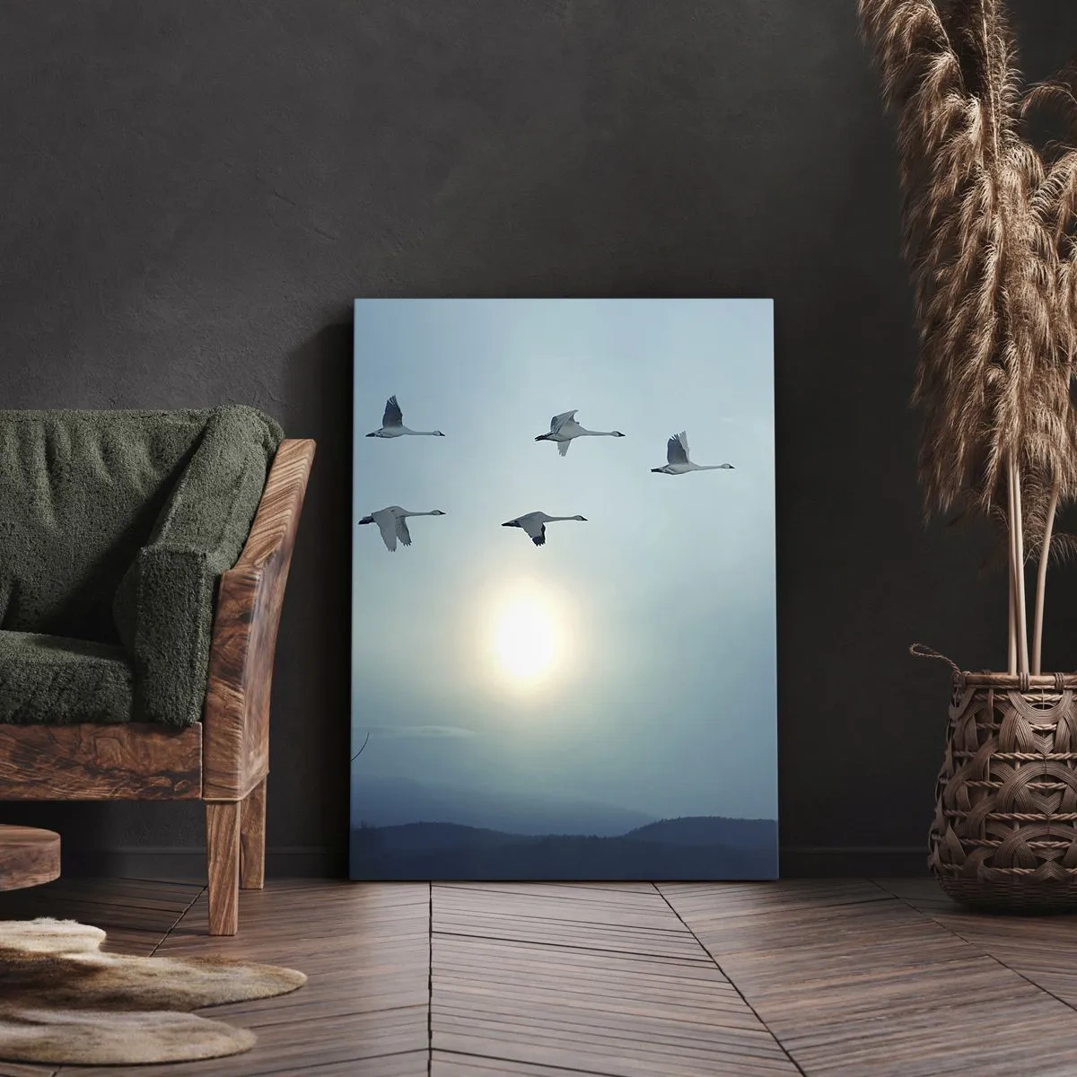 Obraz na płótnie - Żegnaj lato na rok - 65x120 cm