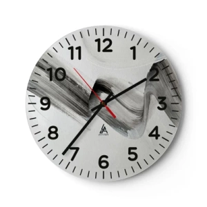 Zegar ścienny - Od niechcenia dla zabawy - 40x40 cm