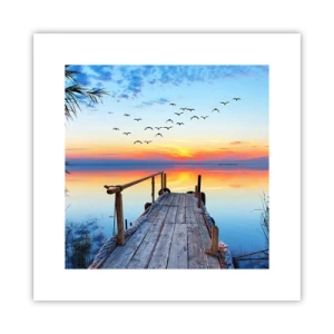 Plakat - Pora wracać… - 30x30 cm