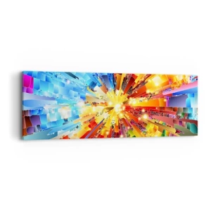 Obraz na płótnie - In medias res - 90x30 cm