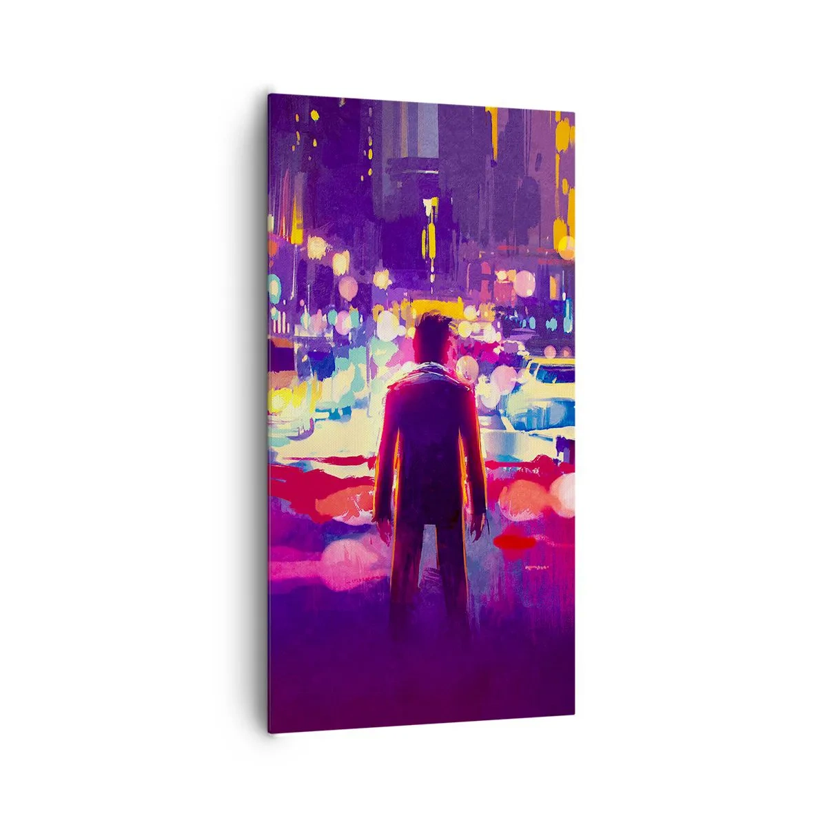 Obraz na płótnie - Zanurzony w świetle - 65x120 cm