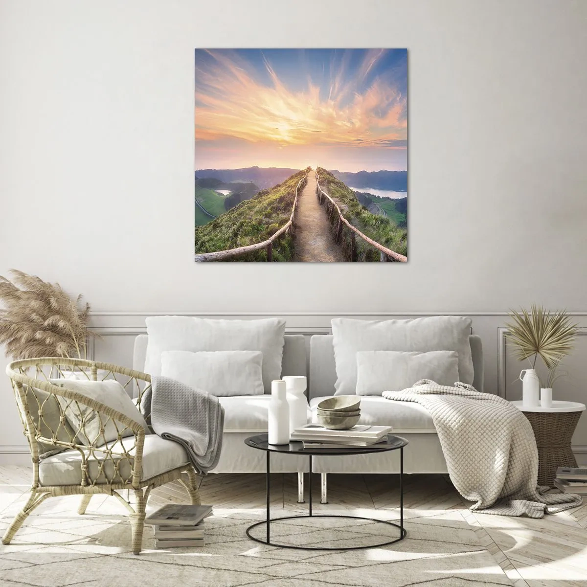 Obraz na szkle - Blisko nieba - 70x70 cm