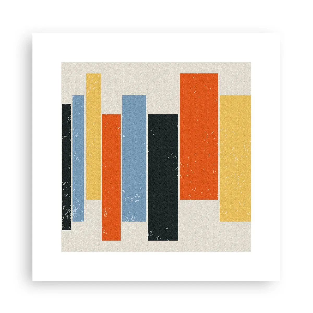 Plakat - Zapis muzyki - 30x30 cm
