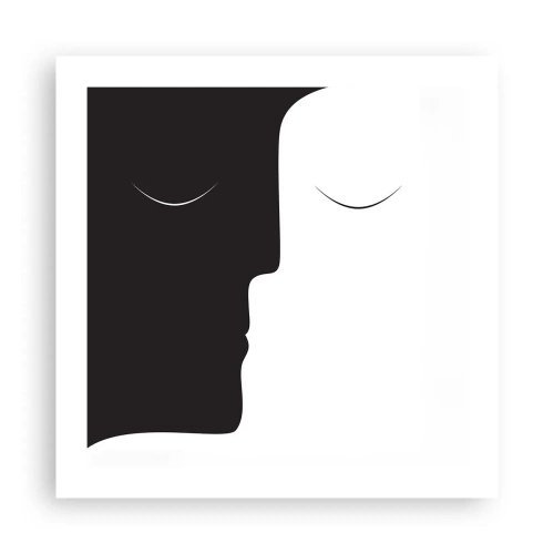 Plakat - Jedność przeciwieństw - 50x50 cm