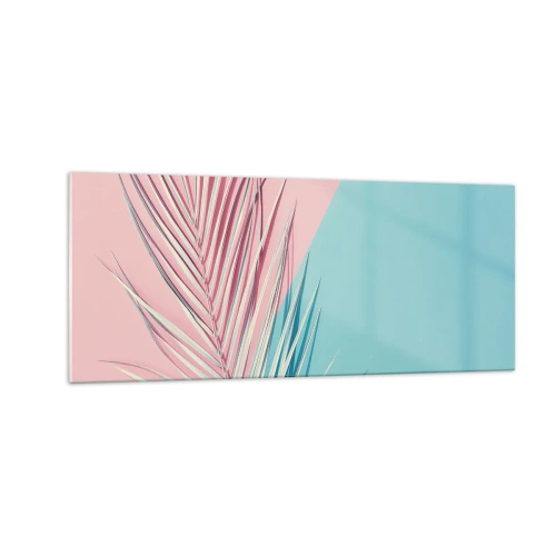 Obraz na szkle - Tropikalna impresja - 100x40 cm