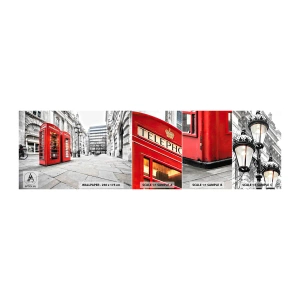 Fototapeta Próbka Samoprzylepna Deluxe Sticker - Welcome to London - Miasta, Londyn, Architektura - 100x30 cm