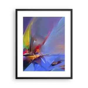 Plakat w czarnej ramie - Śmigła jak ptak - 40x50 cm