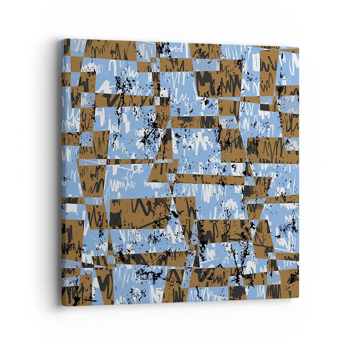 Obraz na płótnie - Nieludowa wycinanka - 40x40 cm