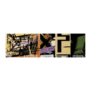 Fototapeta Próbka Premium Sand - Ostre cięcie - Abstrakcja, Sztuka, Nowoczesny Wzór - 100x30 cm