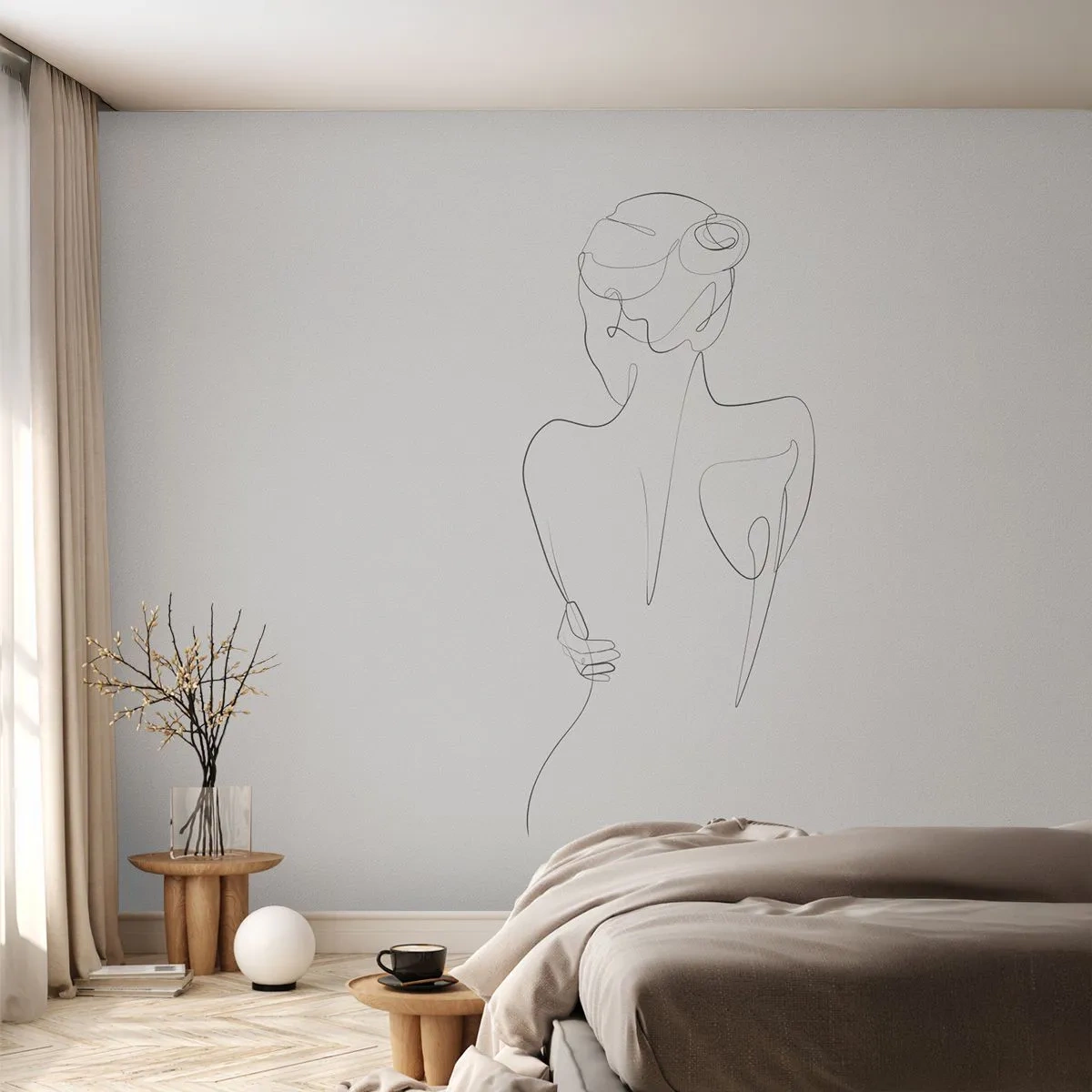 Fototapeta Premium Canvas - Muzyka ciała - Grafika, Ciało, Sztuka - 350x256 cm