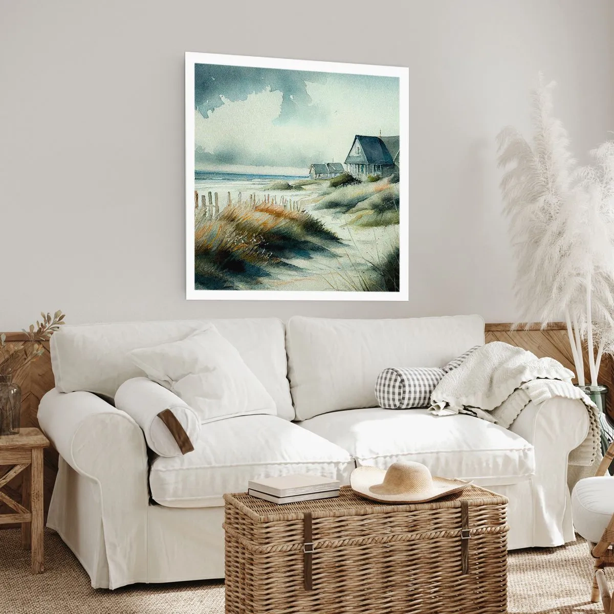 Plakat - Z dala od zgiełku - 60x60 cm