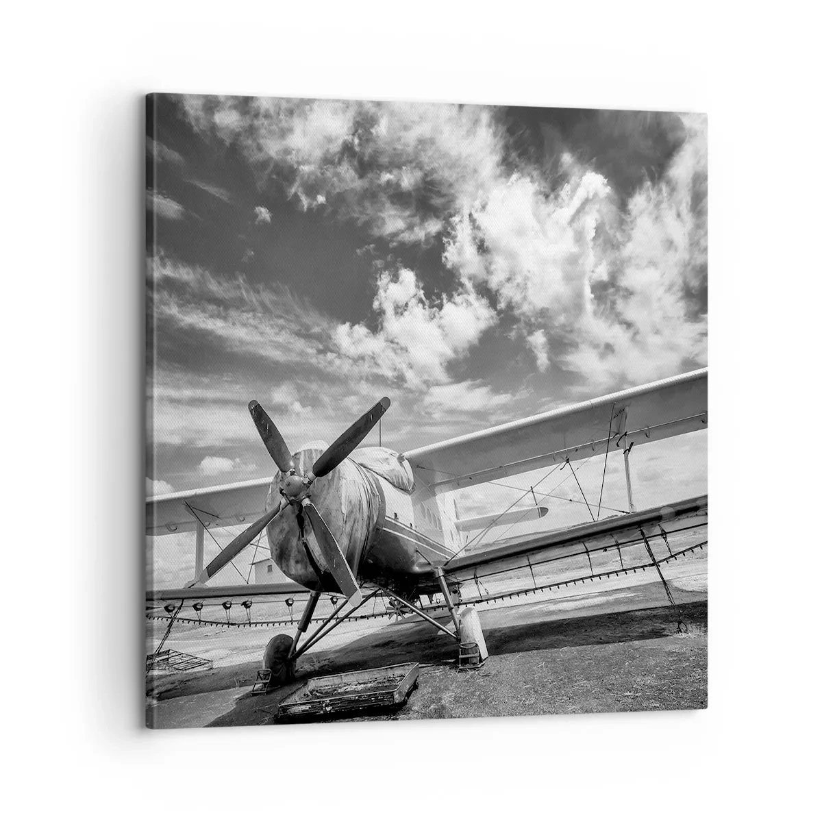 Obraz na płótnie - Nie mogę się doczekać! - 60x60 cm