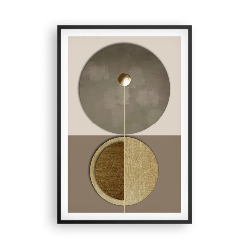 Plakat w czarnej ramie - Doskonała równowaga - 61x91 cm