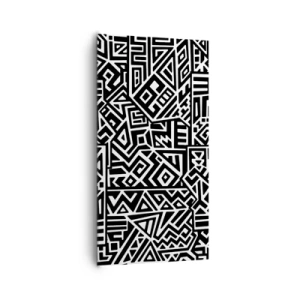 Obraz na płótnie - Kompozycja prekolumbijska - 65x120 cm