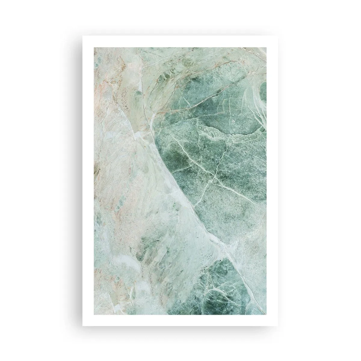 Plakat - Szlachetny chłód kamienia - 61x91 cm
