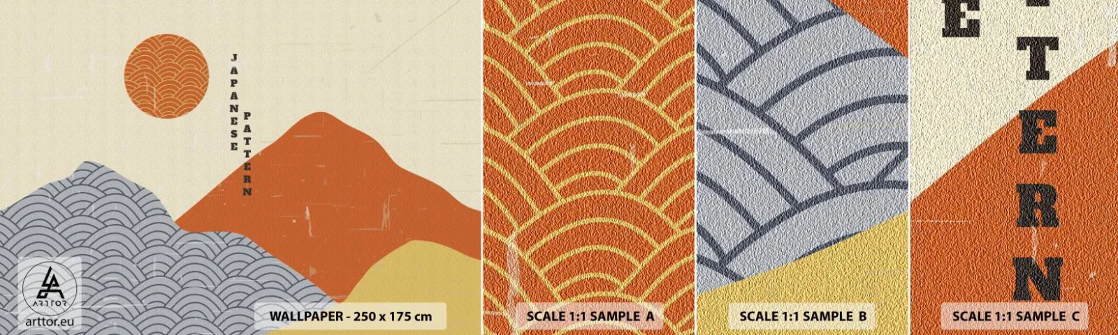 Fototapeta Próbka Standard Eco - W japońskim duchu - Azjatycki, Japoński, Pejzaż - 100x30 cm
