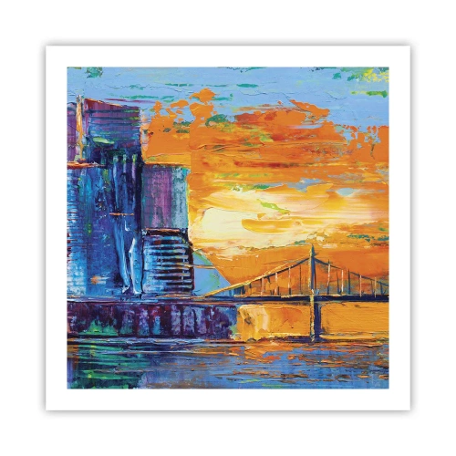 Plakat - Kultura i natura - 60x60 cm