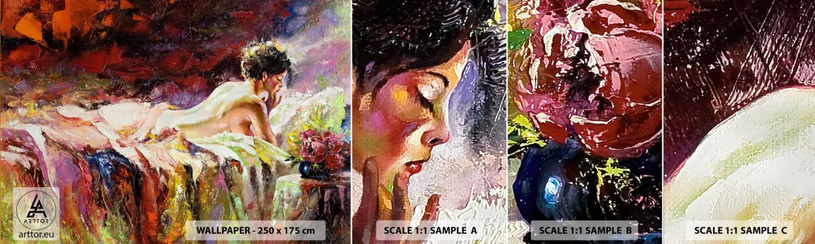 Fototapeta Próbka Standard Eco - Zamyślona Wenus - Kobieta, Ciało, Sztuka - 100x30 cm